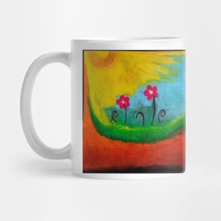 Hope in a dark cave Mug